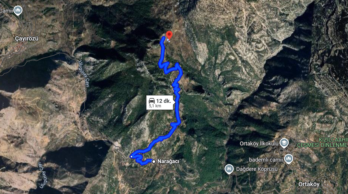 ANTALYA GÜNDOĞMUŞ NARAAĞACI KÖYÜNDE 499 M² TARLAMIZ SATILIKTIR. - ANTALYA GÜNDOĞMUŞ fotoğraf 4